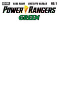 POWER RANGERS GREEN #1 CVR D BLANK SKETCH VARIANT