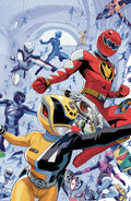 POWER RANGERS UNLIMITED #3 CVR C EVERY RANGER EVER CONNECTING CARD STOCK ZONNO VARIANT