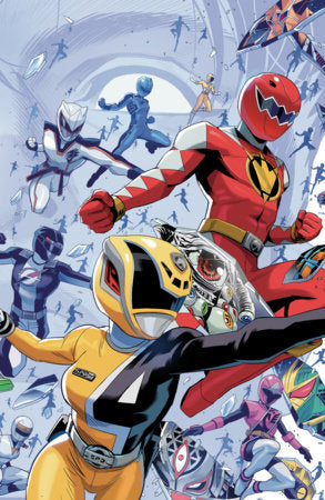 POWER RANGERS UNLIMITED #3 CVR C EVERY RANGER EVER CONNECTING CARD STOCK ZONNO VARIANT