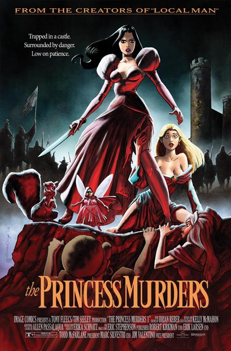 PRINCESS MURDERS #1 CVR C TIM SEELEY & ALLEN PASSALAQUA ARMY OF DARKNESS HORROR HOMAGE VARIANT