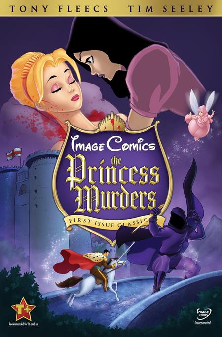 PRINCESS MURDERS #1 CVR D TIM SEELEY & ALLEN PASSALAQUA SLEEPING BEAUTY ANIMATION HOMAGE VARIANT