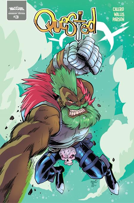 QUESTED #3 (OF 3) CVR B MICHAEL CALERO HOMAGE VARIANT