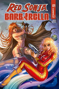 RED SONJA BARBARELLA #1 CVR B COLLETTE TURNER VARIANT