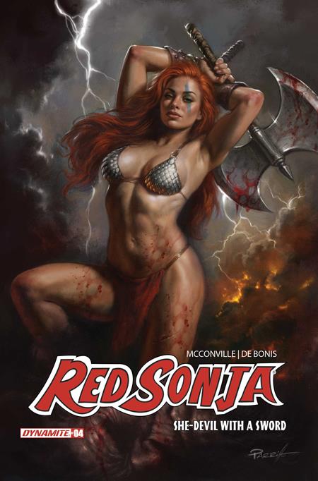 RED SONJA SHE DEVIL WITH A SWORD #4 CVR B LUCIO PARRILLO VARIANT