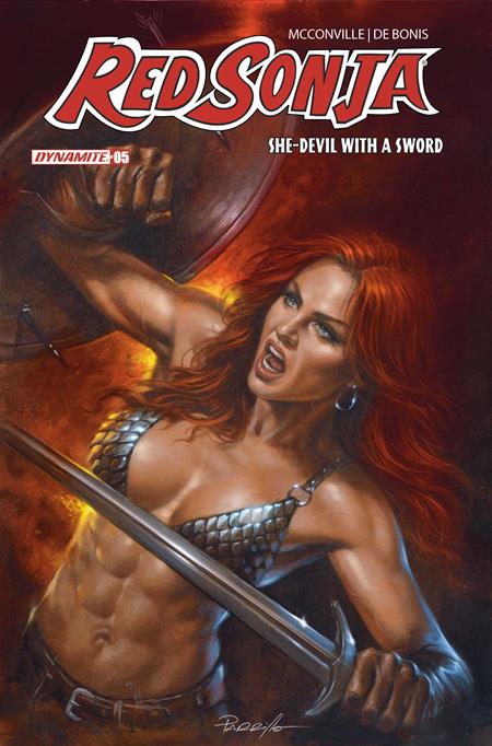 RED SONJA SHE DEVIL WITH A SWORD #5 CVR B LUCIO PARRILLO VARIANT
