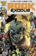 ROOK EXODUS #11 CVR D BRYAN HITCH & BRAD ANDERSON GEIGER #25 ANNIVERSARY VARIANT