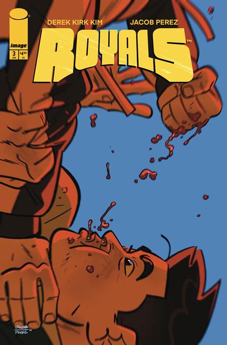 ROYALS #3 (OF 6) CVR B JACOB PEREZ BLUE VARIANT