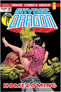 SAVAGE DRAGON #281 CVR B ERIK LARSEN 70S TRADE DRESS VARIANT