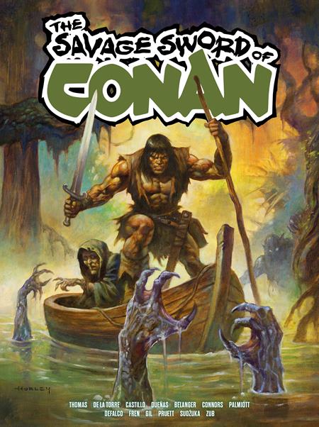 SAVAGE SWORD OF CONAN VOL 05 ALEX HORLEY CVR TRADE PAPERBACK