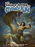 SAVAGE SWORD OF CONAN VOL 05 DIRECT MARKET ALEX HORLEY CVR TRADE PAPERBACK