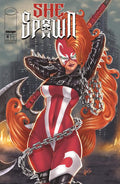 SHE-SPAWN #4 (OF 5) CVR B DAVE HARRIGAN VARIANT