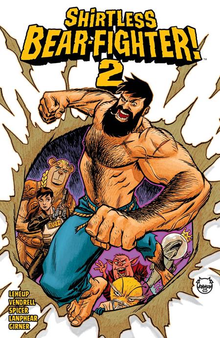 SHIRTLESS BEAR-FIGHTER VOL 02 TRADE PAPERBACK