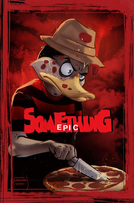SOMETHING EPIC #14 CVR B SZYMON KUDRANSKI NIGHTMARE ON ELM STREET HOMAGE VARIANT