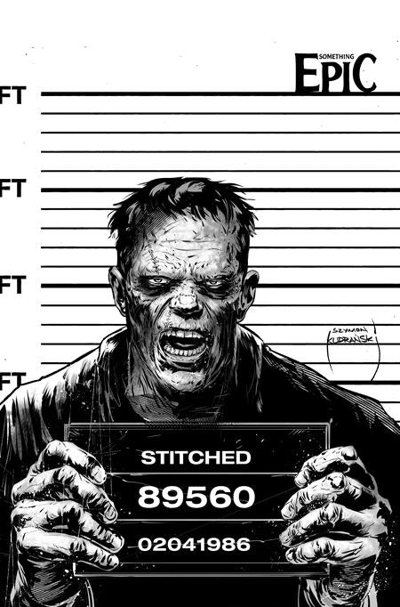 SOMETHING EPIC #15 CVR C SZYMON KUDRANSKI RAW ART VARIANT