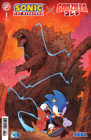 SONIC THE HEDGEHOG X GODZILLA #1 CVR A LAWRENCE