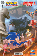 SONIC THE HEDGEHOG X GODZILLA #1 CVR C KIM VARIANT