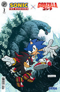 SONIC THE HEDGEHOG X GODZILLA #2 CVR B CATALAN VARIANT