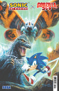 SONIC THE HEDGEHOG X GODZILLA #4 CVR B EGGLETON VARIANT