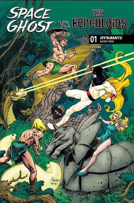 SPACE GHOST VS THE HERCULOIDS #1 CVR E TOM RANEY VARIANT