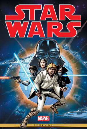 STAR WARS THE ORIGINAL MARVEL YEARS OMNIBUS VOL 1 DIRECT MARKET HILDEBRANDT CVR HARDCOVER (NEW PRINTING)