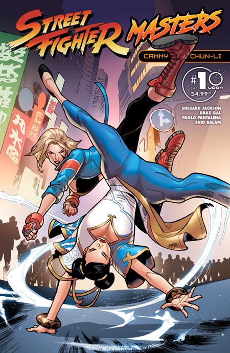 STREET FIGHTER MASTERS CAMMY VS CHUN LI #1 (ONE SHOT) CVR C ENID BALAM VARIANT
