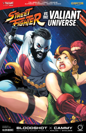 STREET FIGHTER VS THE VALIANT UNIVERSE SPECIAL CVR C ITRI VARIANT