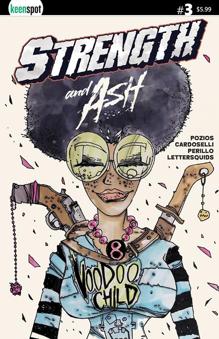 STRENGTH & ASH #3 CVR C STEFANO CARDOSELLI & FRANCESCA PERILLO VOODOO CHILD VARIANT