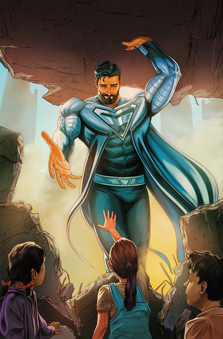 SUPERMAN FATHER OF TOMORROW #6 (OF 6) CVR C NIMIT MALAVIA CARD STOCK VARIANT