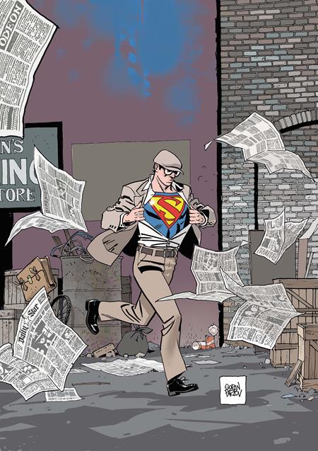 SUPERMAN THE STRANGER #1 (OF 6) CVR C GORAN PARLOV CARD STOCK VARIANT