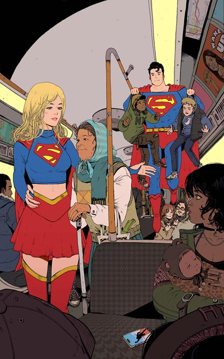 SUPERMAN UNLIMITED #15 CVR B ZOE THOROGOOD CARD STOCK VARIANT (THE REIGN OF THE SUPERBOYS)