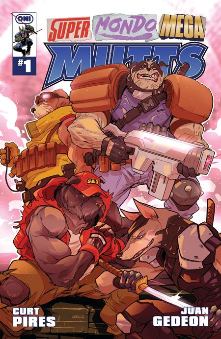 SUPER MONDO MEGA MUTTS #1 (OF 4) CVR C KARL KERSCHL VARIANT