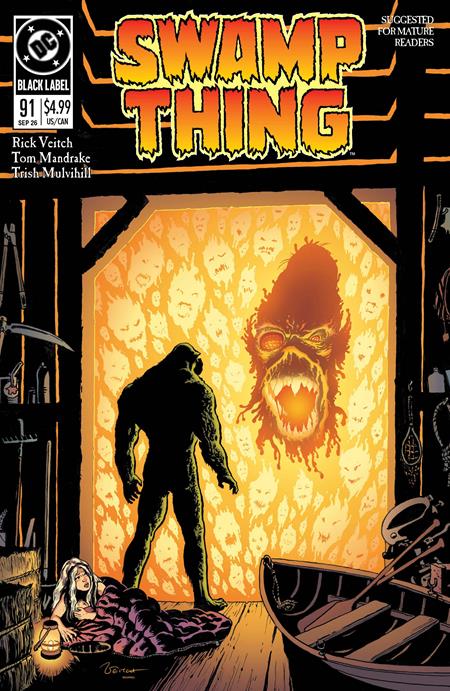 SWAMP THING 1989 #4 (OF 4) CVR B RICK VEITCH FOIL VARIANT