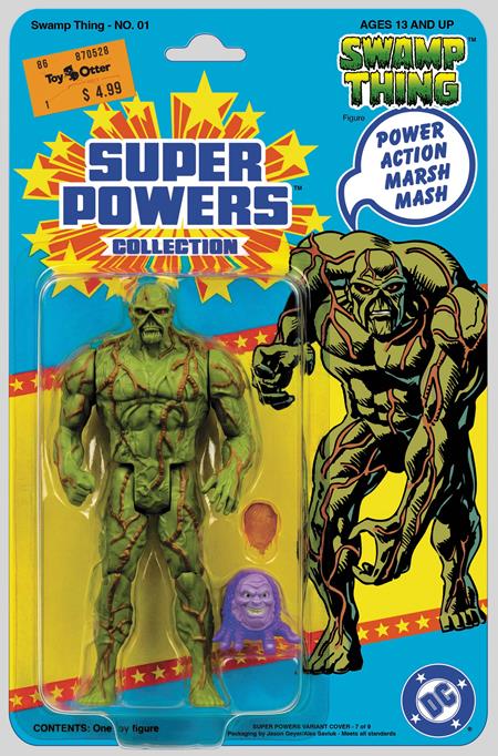 SWAMP THING #1 FACSIMILE EDITION CVR B JASON GEYER & ALEX SAVIUK SWAMP THING SUPER POWERS CARD STOCK VARIANT