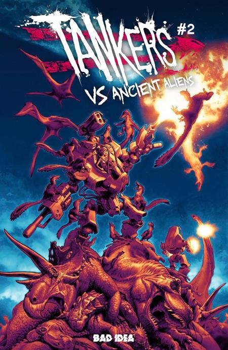 TANKERS VS ANCIENT ALIENS #2 (OF 4) CVR B LEWIS LAROSA VARIANT
