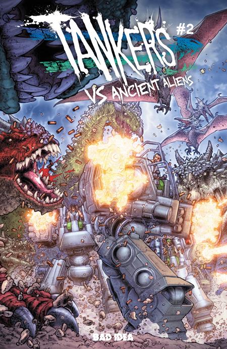 TANKERS VS ANCIENT ALIENS #2 (OF 4) CVR C JUAN JOSE RYP VARIANT