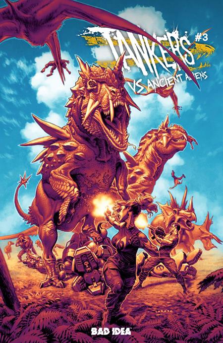 TANKERS VS ANCIENT ALIENS # 3 (OF 4) CVR B LEWIS LAROSA VARIANT