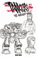 TANKERS VS ANCIENT ALIENS # 3 (OF 4) CVR C JUAN JOSE RYP DESIGN VARIANT