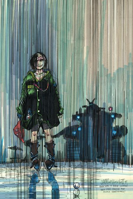 TANK GIRL BLUE HELMET SUMMER SPECIAL #1 (ONE SHOT) CVR C JAMIE HEWLETT VIRGIN CARDSTOCK VARIANT