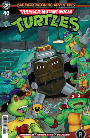 TEENAGE MUTANT NINJA TURTLES SATURDAY MORNING ADVENTURES #40 CVR B LAVIGNE VARIANT