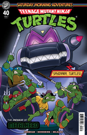 TEENAGE MUTANT NINJA TURTLES SATURDAY MORNING ADVENTURES #40 CVR C HAZOURI VARIANT