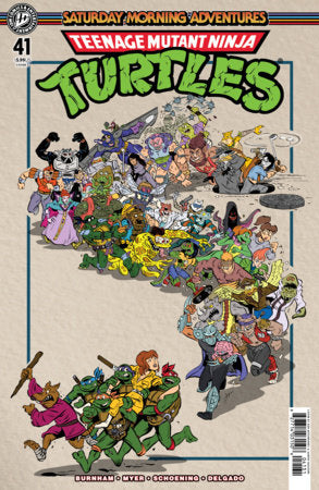TEENAGE MUTANT NINJA TURTLES SATURDAY MORNING ADVENTURES #41 CVR C MITCHRONEY VARIANT