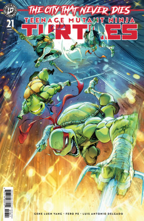 TEENAGE MUTANT NINJA TURTLES #21 CVR D COELLO VARIANT