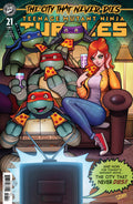 TEENAGE MUTANT NINJA TURTLES #21 CVR E SZERDY VARIANT