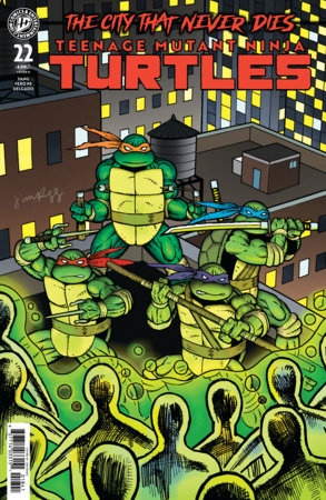 TEENAGE MUTANT NINJA TURTLES #22 CVR D RUGG VARIANT