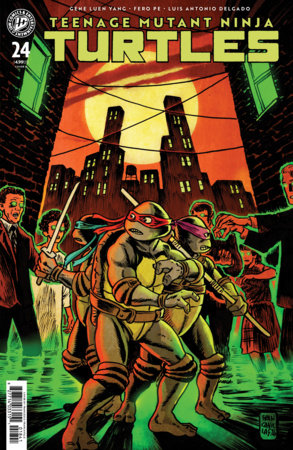 TEENAGE MUTANT NINJA TURTLES #24 CVR D FRANCAVILLA VARIANT