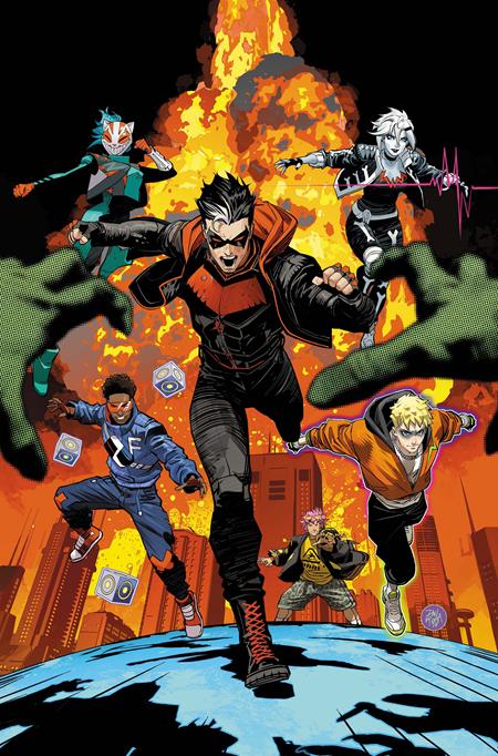 TEEN TITANS #1 CVR B DAN MORA CARD STOCK VARIANT