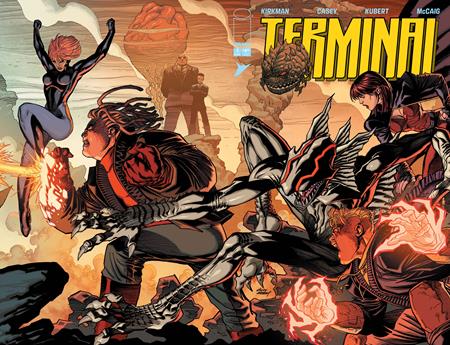 TERMINAL #1 CVR B ANDY KUBERT & DAVE MCCAIG CONNECTING WRAPAROUND VARIANT