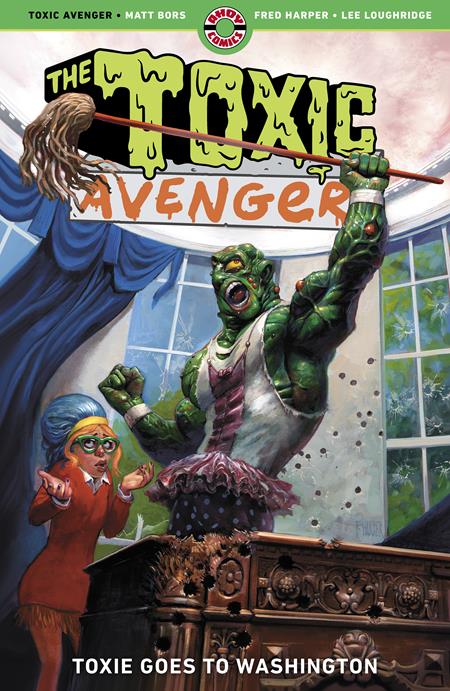 THE TOXIC AVENGER VOL 3 TOXIE GOES TO WASHINGTON TRADE PAPERBACK