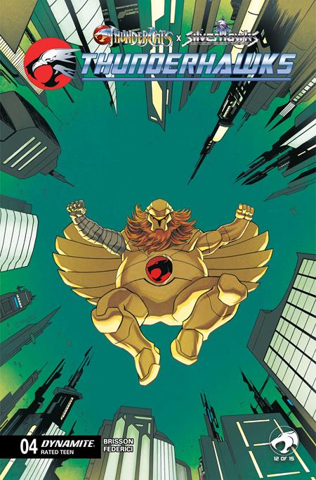 THUNDERCATS X SILVERHAWKS THUNDERHAWKS #4 CVR B DECLAN SHALVEY VARIANT