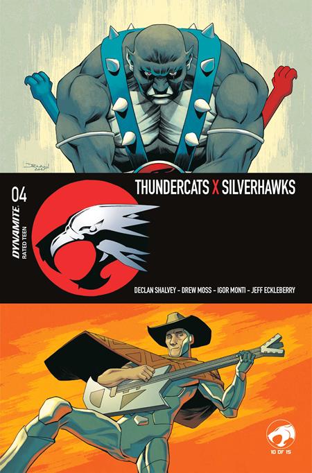THUNDERCATS X SILVERHAWKS #4 CVR A DECLAN SHALVEY